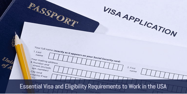 Visa de travail aux États-Unis, Visa de travail aux États-Unis