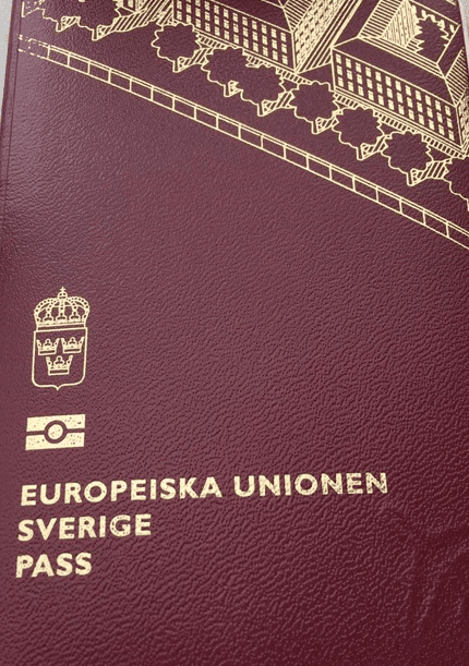 شراء جوازات سفر السويد