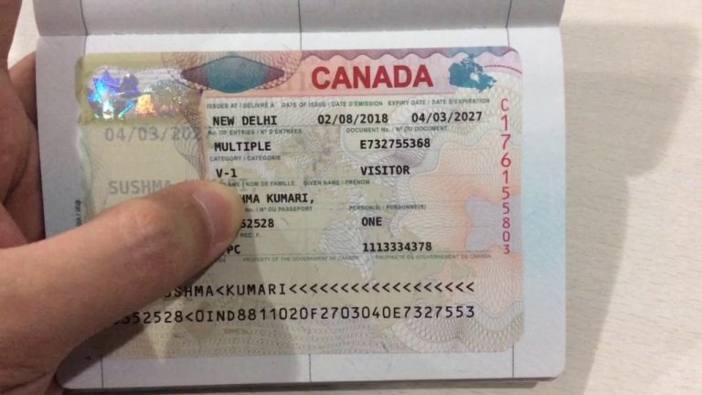 Visa de visiteur canadien